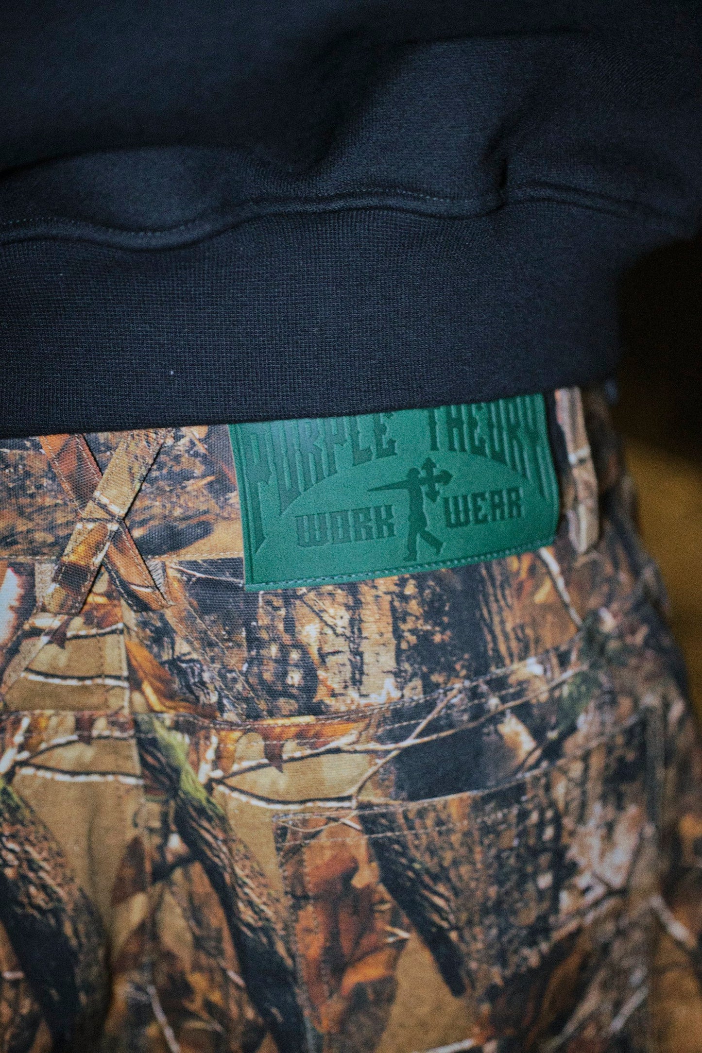 REAL TREE CAMOUFLAGE WORK SHORTS